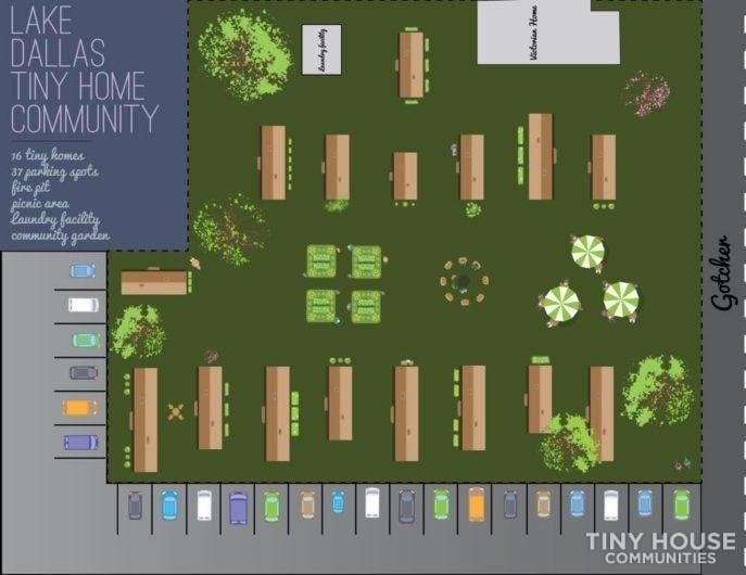 Lake Dallas Tiny House Community  - Slide 1