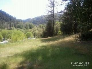 Private mt. property by Trinity River