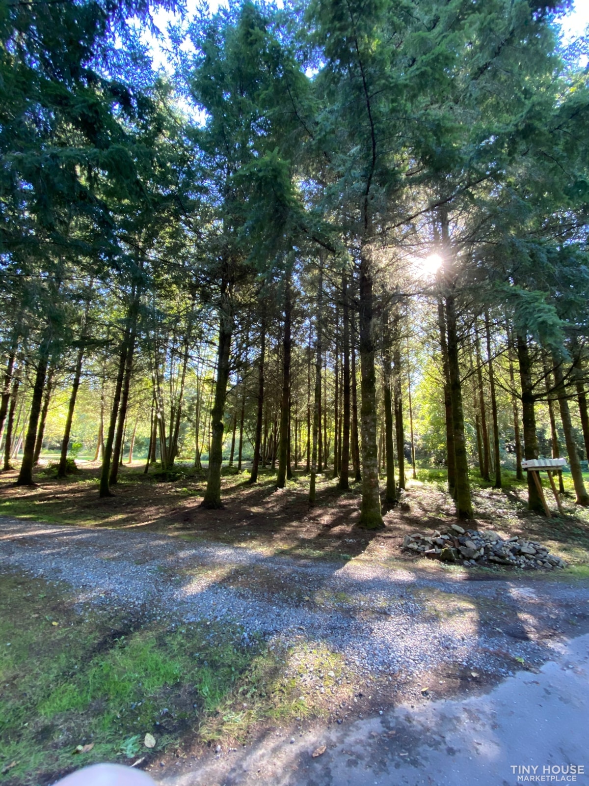 Tiny home parking available for rent on 20 acres in Olympia, WA  - Slide 1