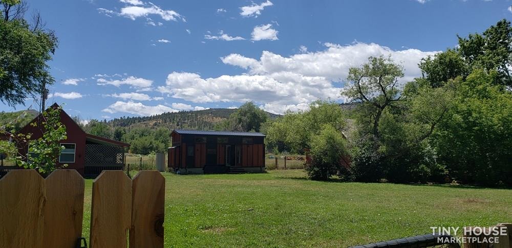 28ft by 8.5ft Tiny House for Sale with Land to Rent in Lyons Colorado - Image 1 Thumbnail