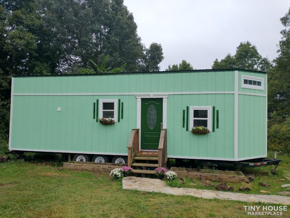 "The Ivy Cottage" 40' Tiny House on Wheels with 436 sq ft living space - Image 1 Thumbnail