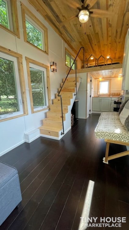 SOLD "The Tiny Project" Tiny House on Wheels