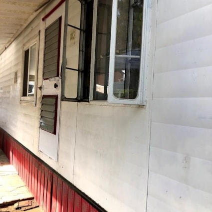 10' x 38' 1957 Mayflower one bedroom travel trailer with beautiful wood interior - Image 2 Thumbnail
