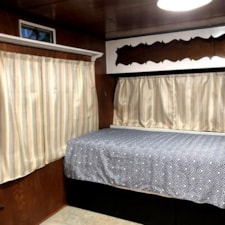 10' x 38' 1957 Mayflower one bedroom travel trailer with beautiful wood interior - Image 6 Thumbnail