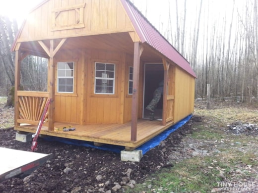 12'x32 Lofted Barn Style Cabin