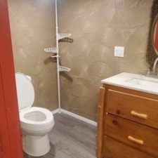 12x32 portable building tiny house finished with full loft - not with land - Image 5 Thumbnail