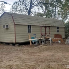 12x32 portable building tiny house finished with full loft - not with land - Image 6 Thumbnail