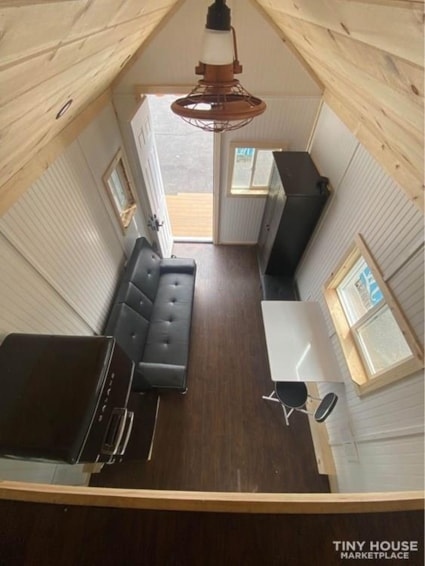 16' x 8' Interior Tiny Home w/ 4' x 8' Exterior Deck - Image 2 Thumbnail