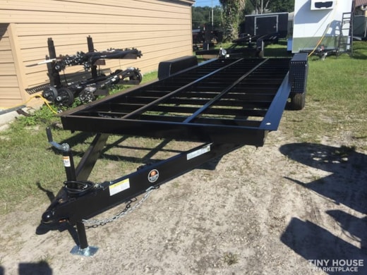 16' x 98" Official Tiny Home Builders Trailer with Drop Axles 