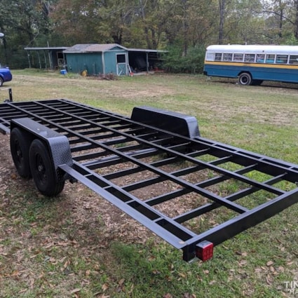 16' x 98" Official Tiny Home Builders Trailer with Drop Axles  - Image 2 Thumbnail