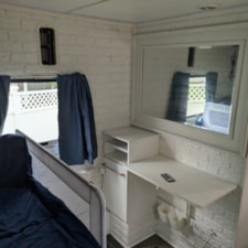 1BR 1BA Tiny Home on Wheels - Converted Toy Hauler trailer with kitchen - Image 3 Thumbnail