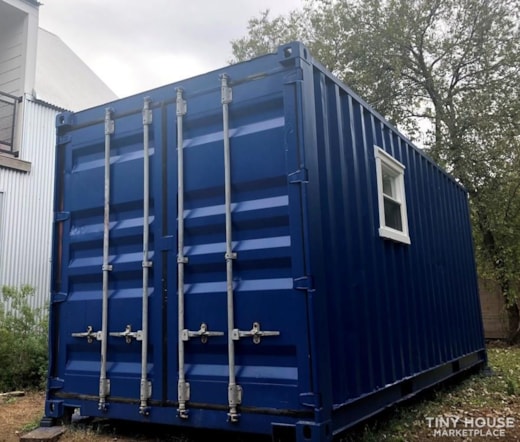 20' container office, airBnB, creative space