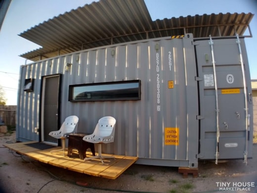 20' shipping container tiny house