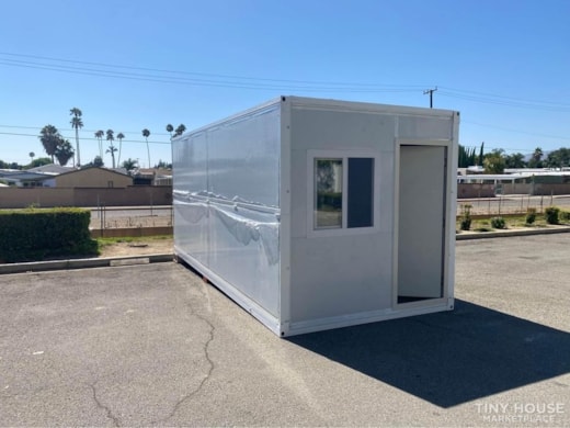 20x8 Tiny House Mobile Office EPS Insulated Shed PopUp House Shelter ADU