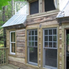 Adirondack style tiny house on 4.32 acres with year round stream near Blue Ridge Parkway in Virginia - Image 3 Thumbnail