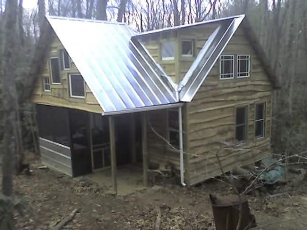 Adirondack style tiny house on 4.32 acres with year round stream near Blue Ridge Parkway in Virginia - Image 1 Thumbnail