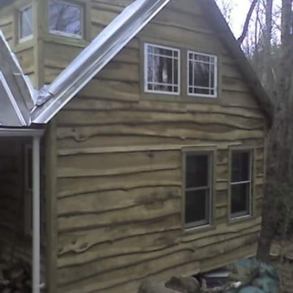 Adirondack style tiny house on 4.32 acres with year round stream near Blue Ridge Parkway in Virginia - Image 2 Thumbnail