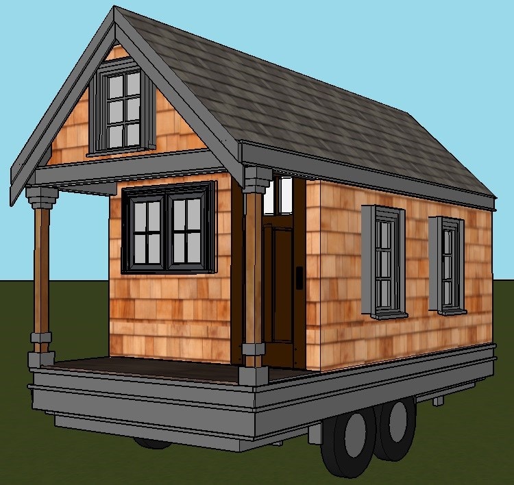 8.5' x 16.5' Tiny Home - Finish yourself or I can build to suit you - Image 1 Thumbnail