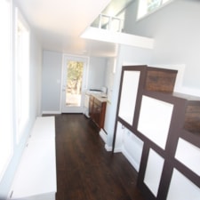 9 X 24 CUSTOM DUAL LOFT MODERN TINY HOUSE PROFESSIONALLY BUILT FULLY FINISHED READY TO LIVE IN FULL KITCHEN BATHROOM WASHER DRYER HARDWOOD FLOORS - Image 6 Thumbnail