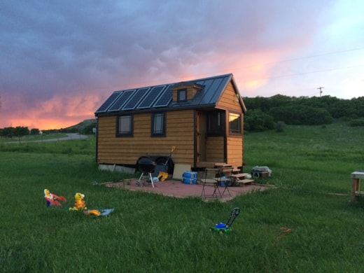 Solar Powered Tiny House on Wheels