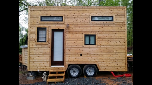 Adorable cedar tiny house