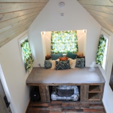 288 sq ft Tiny House for sale - FEATURED ON TINY HOUSE NATION --- Open Floor plan - Custom Wood Japanese Soaking Tub - Built In Dog Kennel - Image 4 Thumbnail