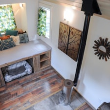 288 sq ft Tiny House for sale - FEATURED ON TINY HOUSE NATION --- Open Floor plan - Custom Wood Japanese Soaking Tub - Built In Dog Kennel - Image 6 Thumbnail