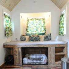 288 sq ft Tiny House for sale - FEATURED ON TINY HOUSE NATION --- Open Floor plan - Custom Wood Japanese Soaking Tub - Built In Dog Kennel - Image 3 Thumbnail