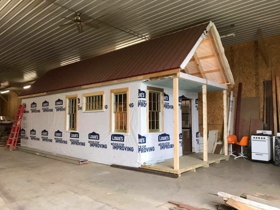 380 sq. Ft Nearly complete tiny home on skids - Image 1 Thumbnail