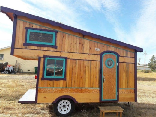 Magical custom made tiny house gypsy wagon