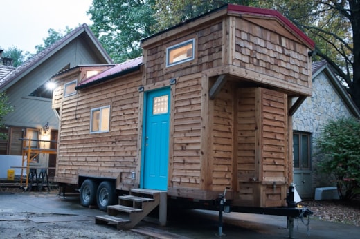 Charming Reclaimed Barnwood Custom Built Tiny Home