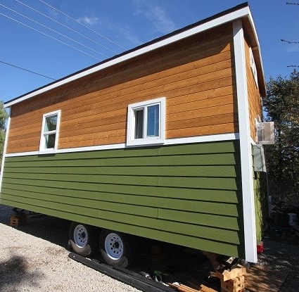 9 X 22 MOBILE CLASSIC COTTAGE TINY HOUSE FOR SALE FULLY FINISHED WITH ELECTRICAL LAUNDRY KITCHEN LOFT HARDWOODS IDEAL RENTAL UNIT - Image 2 Thumbnail