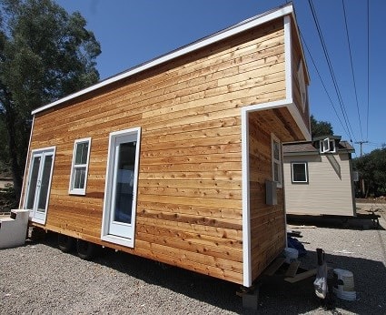 Modern Caravan Tiny House 9 x 24 378 sq ft Professionally built on trailer w/ dual loft make offer - Image 2 Thumbnail