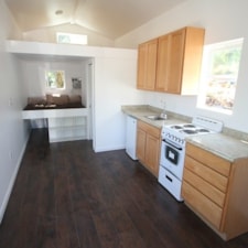 9 X 22 MOBILE CLASSIC COTTAGE TINY HOUSE FOR SALE FULLY FINISHED WITH ELECTRICAL LAUNDRY KITCHEN LOFT HARDWOODS IDEAL RENTAL UNIT - Image 5 Thumbnail