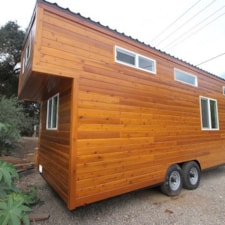 9 x 24 Modern Caravan by Tiny House Cottages professionally built dual lofts washer dryer full kitchen hardwoods composting toilet - Image 3 Thumbnail
