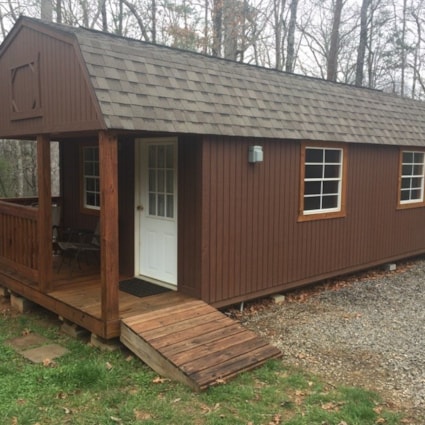 Hunter's / Tiny home Lofted Cabin w/ porch 12 x 28 ft (336 sqft) - Image 2 Thumbnail