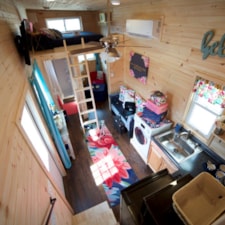 Luxury-Rustic 28’ Goose Neck Tiny House on Wheels - Image 4 Thumbnail