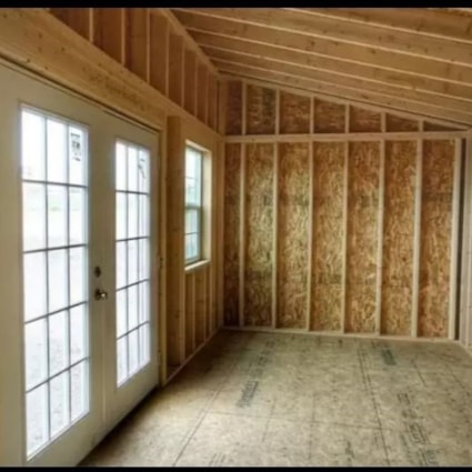 10' x 20' Tiny house shell, Studio, Casita or Office 8 FT , 2 x 6 walls with Raised Ceiling - Image 2 Thumbnail