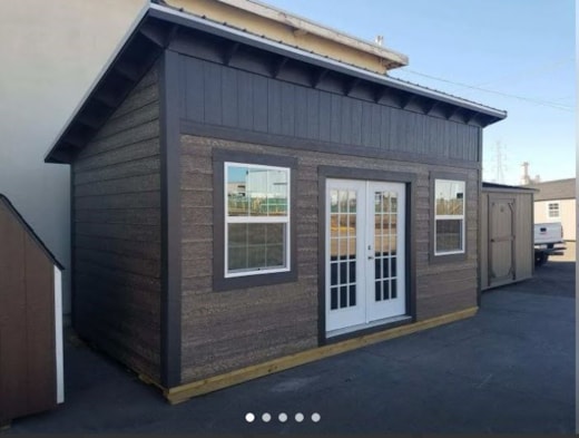 10' x 20' Tiny house shell, Studio, Casita or Office 8 FT , 2 x 6 walls with Raised Ceiling