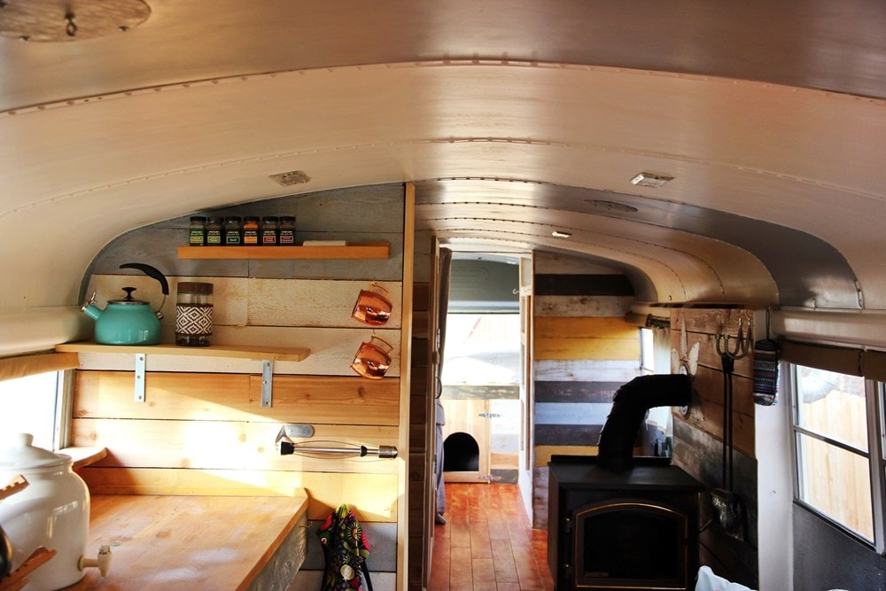 Tiny House for Sale - School Bus Converted to Amazing Tiny