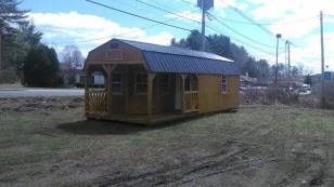 Old Hickory Buildings 12'x28' Deluxe Play House - Image 1 Thumbnail