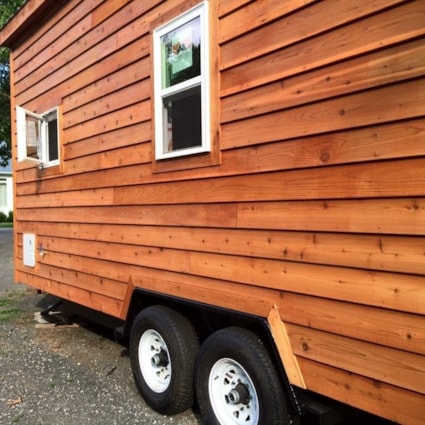 Cedar Siding Tiny House on Wheels for Sale - Image 2 Thumbnail