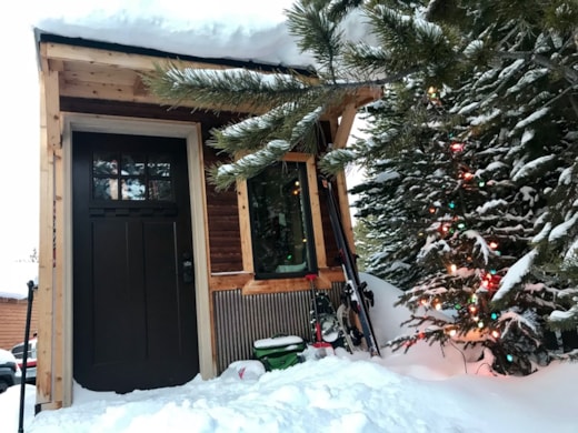 Tiny house in Big Sky Montana with 2.8 Acres for sale