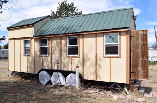 Tiny House Shell on Wheels - 192 sq. ft. - exterior finished