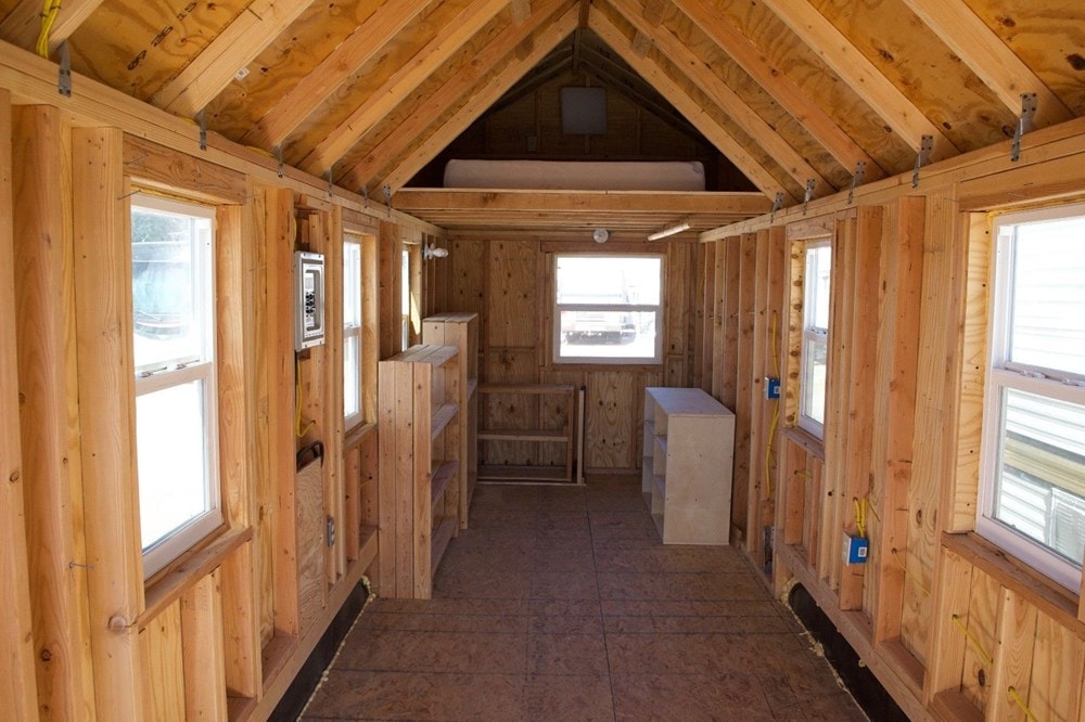 Tiny House for Sale Tiny House Shell on Wheels 192 sq.