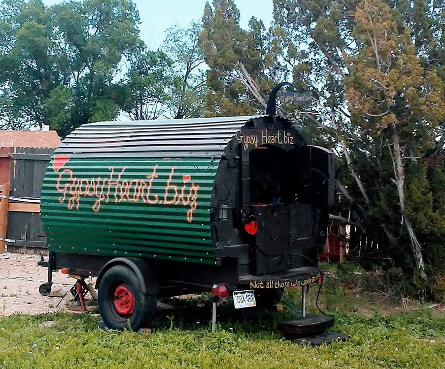 HANDBUILT ONE OF A KIND GYPSY CAMPER $12,000 - Image 1 Thumbnail