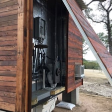 Tiny House 12x16 w reclaimed Wood & modern SIP Constructed w Clever Innovations - Image 4 Thumbnail