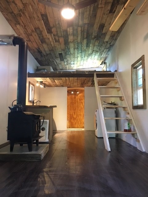 Tiny Home for sale - Loft + storage - 85% complete