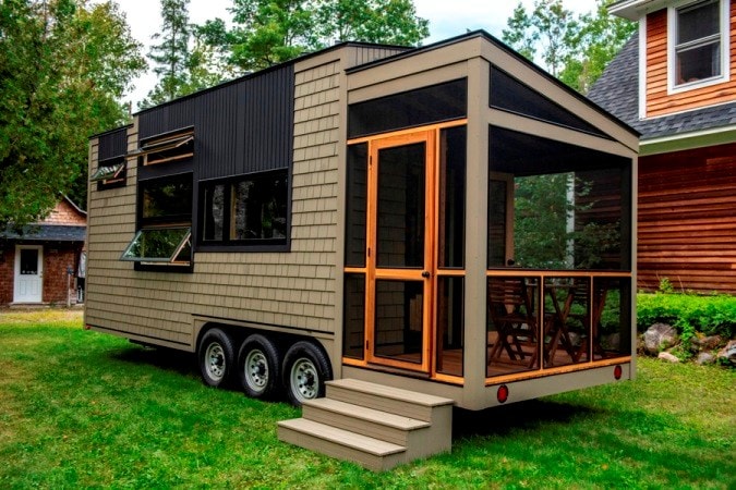 25 foot Tiny House on wheels with screened in porch - Image 1 Thumbnail