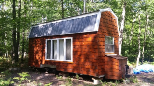 Rustic Hunting Cabin Tiny House on Wheels